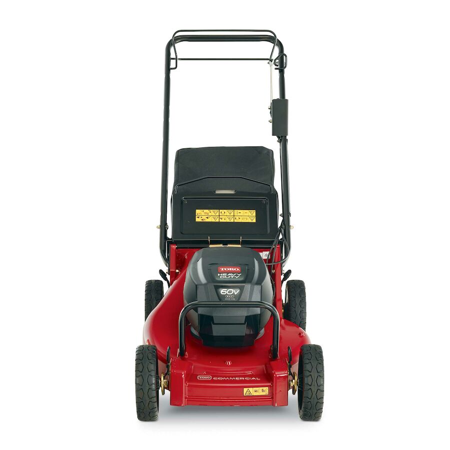 Toro 21 in. (53 cm) Heavy Duty Variable Speed Zone Start 60V MAX* Electric Battery 2-Bail with (2) 7.5Ah Batteries and Charger (22282)