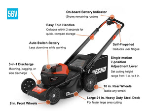 Echo DLM-2100SPC2 - Includes 5.0Ah Battery & Standard Charger